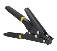 ZJchao Outil de Cravate Zip, Portable de Câble en Nylon à Pistolet à Pistolet Réglable Tension en Plastique Zip Blifture à à à et Outil de Fixation et de Coupe du (BLACK)