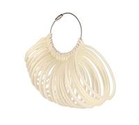 ZJchao Outil de Mesure de la Ciliée, Bracelet Blanc Sizant Outil de Mesure avec des Marques Claires et Précis