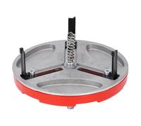 ZJchao Outil de Scie Cloche Réglable de 1/4 à 5 Pouces, Guide de Coupe Rond de 25 à 130 Mm avec 6 Lames en Alliage pour le Bois, les Meubles et les Projets de Bricolage