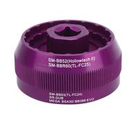 ZJchao Outil de Tasse de Support Inférieur de Vélo 5 en 1, Outil de Support Inférieur de Vélo Outil de Tasse de Support Inférieur Multifonction pour BB9000 BBR60 BSA30 FSA386 (Purple)