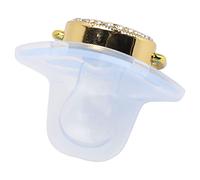 ZJchao Pacifications Nouveau-nés, Silicone Moden Soother Baby Pacificier New-Born Essentials Pendant 6 à 18 Mois bébé (BLUE)