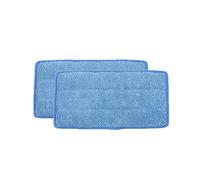 ZJchao Paquet de 6 Têtes de Vadrouille en Microfibre de Remplacement, 5 Pièces, Lavables et Réutilisables, 11,8x5,9 Pouces avec Ruban de Fixation Rapide pour Recharges de Vadrouil (BLUE)