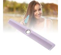 ZJchao Peigne de Coupe Rotatif, Peigne de Coiffure Professionnel avec Tête Rotative et Roulement à Billes, pour Hommes et Femmes, Types de Cheveux, en Plastique, 22 X 3 cm. (PURPLE)