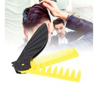ZJchao Peigne Pliant 3 en 1 pour Hommes, Peigne à Barbe de Poche Pliable, de qualité Supérieure, Durable, à Dents Larges, pour Toilettage, Style, Démêlant, Voyage, Maison, Bureau,