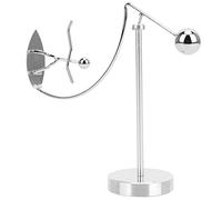 ZJchao Pendule Newton, Décoration de Bureau en Métal avec Mouvement Fluide, pour Bureau, Maison, Jouets éducatifs, Mouvement Perpétuel (Petit Prince du Surf)