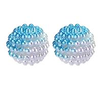 ZJchao Perles Nacrées en Forme de Baie de Bayberry, 200 Pièces, Couleur Dégradée, avec Trous, pour la Fabrication et la Décoration de Bijoux à Faire Soi-même (#2)