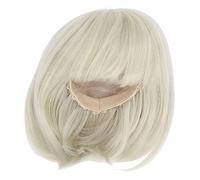 ZJchao Perruque de Poupée, 1/3 BJD Poupée Perruque Costume Court Droit Perruques Faites à la Main BJD Droite pour Cadeau (GREEN)