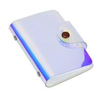 ZJchao Petit Album Photo, 3 Pouces Transparent coloré Livre Photo Album Carte de Visite Support de Livre Photocard Photocarte Classeur Pochettes pour Cartes