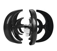 ZJchao Pièces de Générateur d'énergie éolienne à Double Couche de Style Lanterne à 5 Lames 1200W (12V)
