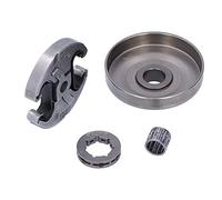 ZJchao Pièces de Tronçonneuse, Embrayage Pignon de Pignon Kit de Roulement de la Chaîne d'ajustement des Accessoires de Scie à Tronçonneuse Embrayage pour 325 340 346XP 345 350 351 353 445E 450in-7T