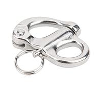 ZJchao Pince à Bouton-Gamme, 316 en Acier Inoxydable en Acier Inoxydable Alpinal d'escalade Clips du (50MM)