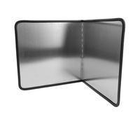 ZJchao Plaque Anti Projection Cuisine, Protection Anti éclaboussures Pliable en Acier Inoxydable 304 Double Face antiadhésive Cuisine Cuisson Plaque pour cuisinière à Huile Protection