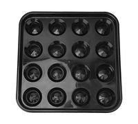 ZJchao Plateau de Transport pour Boules de Billard, Plateau de Rangement pour Boules de Billard, 16 Boules, Accessoire de Piscine, Plateau de Rangement pour Boules de Billard, Support
