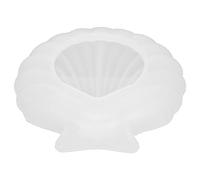 ZJchao Plateau en Coquille Polymère, Plateau à Bijoux, Moule, Plaque de Rangement en Silicone pour Bricolage, Artisanat, Décoration Créative pour la Maison, 4,3 Pouces
