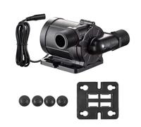 ZJchao Pompe à Eau Submersible 12 V/24 V DC sans Balais, 30 W, 12 M de Levage, 700 L/H avec Faible Bruit 50 DB IP68 pour Lave-vaisselle, Fontaine, Aquarium, Culture Hydroponique (4824A 12V)