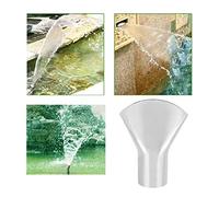 ZJchao Pool Water Feature Head, Piscine Water Feature Buse Piscine Fountain Splay Garden Pond, Parc d'attractions, Musée, Bibliothèque (1,5 pouces dn40)