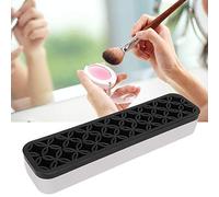 ZJchao Porte-lèvre Gloss, Portable Lipstick Organizer Perfume Sampon Organizer Nail Stylo Tool pour la vanité de Salle de Bain Comptoir (BLACK)