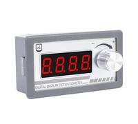 ZJchao Potentiomètre Numérique Programmable 10KΩ Potentiomètre à Affichage Numérique Résistance Réglable avec Affichage LED à 4 Chiffres pour Régulateur de Vitesse Régulation PWM de