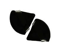 ZJchao Pouffle en Poudre Triangulaire, 2pcs Réutilisables 2,83 X 2,76 Pouces Tools de Maquillage de Poudre pour les Poudres en Vrac Prendre Bien Soin du Nez, de L'œil et D'autres Zones