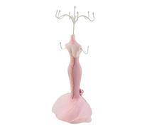 ZJchao Présentoir à bijoux Poupée avec robe Porte-bijoux Robe Princesse Support Femme Modèle Robe Chaussures Boucles d'oreilles Collier Bracelet Bague