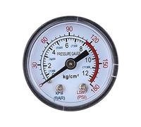 ZJchao Pressostat de Compresseur d'air, Pressostat pour Compresseur d'air 90-120 PSI Régulateur de Soupape de Commande de Pression avec Doubles Jauges