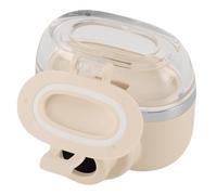 ZJchao Pulvérisateur à L'œil chauffé Hot Cold 3 Modes de Température Oeil Portable pour les Yeux Secs Rechargeables 600mAh 10 Ml de Lait Blanc PC Silicone