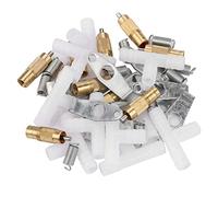 ZJchao Rabbit Rat Waterer, 10pcs de en Acier Inoxydable en Acier Inoxydable Waterer avec des Ressorts et des Crochets, Pratique pour Le Lapin et Le Rat dans la Cage, pour