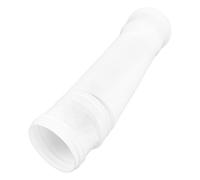 ZJchao Rain Gutter Downspout Extension de Gouttière de Gouttière Flexible en PE Extensible pour Extérieure pour Gouttières Rondes (White)