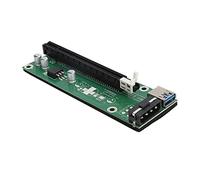 ZJchao Rallonge PCIe Riser 60 Cm USB 3.0 pour 1X à 16X PCIe avec Câble d'alimentation pour des Configurations Améliorées de Minage de Bitcoin