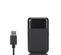 zjchao Rasoir Chauve, Rasoir à Feuille électrique, Rasoir électrique à Chargement USB, Rasoir électrique pour hommes, rasoir à sec, tondeuse de précision,Tondeuse à Barbe Portable pour Hommes