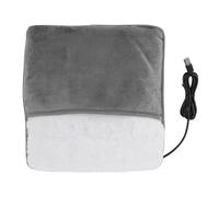 ZJchao Réchauffeur de Pied électrique, pavé de Chauffage à Molleton Doux à Moteur USB pour les Mains de Pieds Abdomen Abdomen sans Eau Thermostat Sûr contrôlé 10,6 X 10,6 Pouces