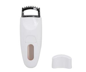 ZJchao Recourbe-cils Chauffant électrique, Baguette de Recourbe-cils Rechargeable par USB avec Peigne Anti-brûlure, Température Réglable pour la Maison et les Voyages, Blanc