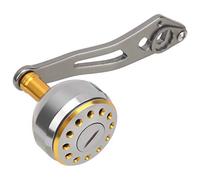 ZJchao Rocker en Moulinet de Pêche à la Manche en Moulinet à Baissier 8x5 Mm, Alliage en Aluminium à Bras 360 ° Rotation Lisse Creende Create Légère Facile à Installer avec (B Couleur du Pistolet)