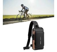 ZJchao Sac à écharpe, Sac à écharpe étanche à pour Hommes à Imperméable pour à Coffre pour Hommes (Noir et Or)