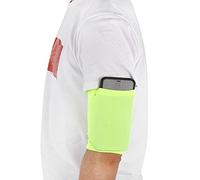 ZJchao Sac de Téléphone Mobile Hautement élastique de Bande de Sports de Sport (Jaune Fluo)