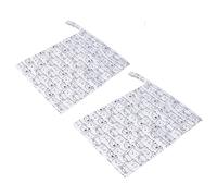 ZJchao Sac Sec Humide en Tissu Sac à Couches Réutilisables étanche à Couches pour bébé 2pcs avec Une Poignée de Bouton-Instant 40x29 Cm pour Les Maillots de Bain (B09)