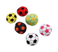 ZJchao Sacs de Footbag de Football Hacky Sacks Sacks Balles de Jonglage Polaire Douce Coutures Doubles Motifs Hexagonaux avec Conception de Ballon de Football pour L'entraînement