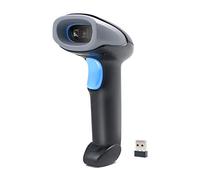 ZJchao Scanner de Code-Barres Portable 1d 2D QR Code Scanner sans Fil USB Code de Barre câblé Compatible avec pour Le supermarché Bibliothèque de Détail Logistics Warehouse