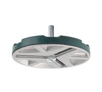 ZJchao Scie Cloche Réglable, Kit de Scie à Poinçonner Réglable, Outil de à Poinçonner en Alliage de Zinc et d'aluminium en Nylon avec Accessoires pour les Scénarios de Perçage