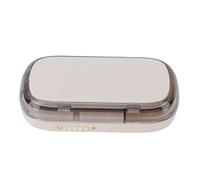 ZJchao Séparateur de Comprimés Coupe-comprimé Séparateur de Pilules avec Fente de Guidage Centrée pour Petits et Grands Comprimés Coupeur Portable en Acier Inoxydable de 2 Mm à 15 Mm (WHITE)