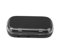 ZJchao Séparateur de Comprimés Coupe-comprimé Séparateur de Pilules avec Fente de Guidage Centrée pour Petits et Grands Comprimés Coupeur Portable en Acier Inoxydable de 2 Mm à 15 Mm (BLACK)