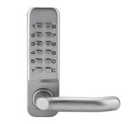 ZJchao Serrure Clavier à Serrure Codée en Alliage de Zinc, Solution de sécurité par Mot de Passe sans clé pour Portes, à Combinaison Durable de 1 à 11 Chiffres pour le Bureau et la Maison
