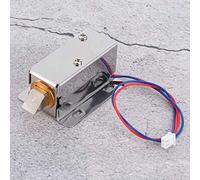 ZJchao Serrure de Porte Magnétique, Serrure de Commande électrique Miniature DC 12 V avec 4 Vis, Magnétique électrique pour l'installation de Diverses Boîtes, Armoires et Tiroirs