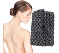 ZJchao Serviette de Bain Exfoliante, Réutilisable et Douce, pour Nettoyer le Dos et Faire un Gommage en Polyester à Séchage Rapide, Idéale comme Accessoire de Douche en Voyage ou pour