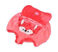 ZJchao Siège bébé pour canapé avec Dessin animé, conçu pour Première éducation et Apprentissage bébé, Chaise Assise sécurisée avec 2 Trous Avant, Assistance optimale pour sécurité et Confort