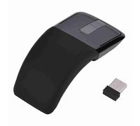ZJchao Souris sans Fil, Souris Tactile Arc sans Fil Pliable 2,4 GHz Souris D'ordinateur Souris sans Fil Souris D'ordinateur Portable Souris PC avec Mini Récepteur USB pour PC Notebook