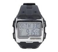 ZJchao Sport Digital Watch LED Night Light Stophatch Calendrier Hebdomadaire 50m Scratch à L'épreuve du Choc avec Grand écran carré pour Hommes Adventure en Plein Air Camping (Silver)