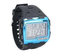ZJchao Sport Digital Watch LED Night Light Stophatch Calendrier Hebdomadaire 50m Scratch à L'épreuve du Choc avec Grand écran carré pour Hommes Adventure en Plein Air Camping (Blue)