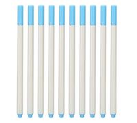 ZJchao Stylo de Calligraphie à Pinceau Doux, Stylo Marqueur Métallique, de Couleur, Encre à Base D'eau, Couleur Vive pour Couverture D'album, Signature de (Tête souple 6551BR (bleue))