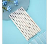 ZJchao Stylo de Calligraphie à Pinceau Doux, Stylo Marqueur Métallique, de Couleur, Encre à Base D'eau, Couleur Vive pour Couverture D'album, Signature de (Tête souple 6551BR (gris argenté))